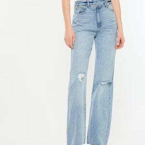 Kancan Wanda ultra high rise 90’s Straight Leg Jeans NWT